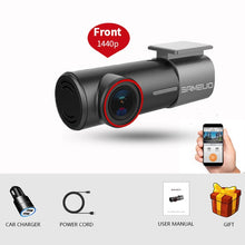 Charger l'image dans la galerie, SAMEUO U700 Mini Hidden FHD 1080P Car Dash Cam Front Rear Camera DVR Detector with WiFi FHD Video Recorder 24H Parking Monitor