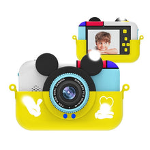Charger l'image dans la galerie, Children Mini Digital Camera Mic 2.4 Inch IPS Screen 1080P HD Camera Video Selfie Mini SLR Children Toy Camera Birthday Gift