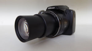 Used,Nikon Coolpix P80 10.1MP Digital Camera with 18x Wide Angle Optical Vibration Reduction Zoom (Black)