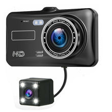 Charger l&#39;image dans la galerie, 4&#39;&#39; Car DVR Camera Dual Lens HD 1080P Dash Cam Auto Digital Video Recorder Dashcam Camera IPS Touch Screen G-Sensor WDR Car DVRs
