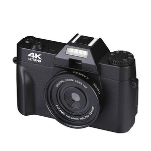 4K Digital Camera Video Vlogging Camcorder for YouTube WIFI Portable Handheld 16X Digital Zoom 30MP HD Nightvision Selfie Camera