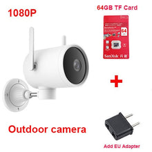 Charger l&#39;image dans la galerie, 2020 xiaomi Smart Outdoor Camera WIFI Waterproof PTZ webcam 270 angle 1080P Dual antenna signal IP Cam Night vision Mi home APP
