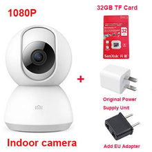 Charger l&#39;image dans la galerie, 2020 xiaomi Smart Outdoor Camera WIFI Waterproof PTZ webcam 270 angle 1080P Dual antenna signal IP Cam Night vision Mi home APP
